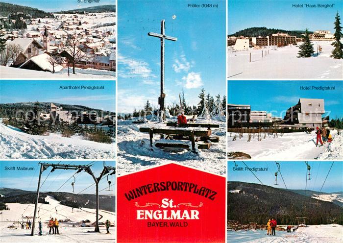 St Englmar Aparthotel Predigtstuhl Hotel Haus Berghof Proeller Skilift Maibrunn
