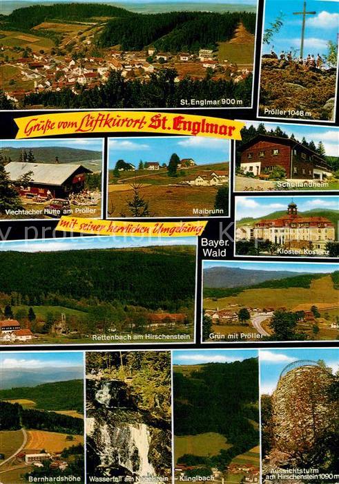 St Englmar Proeller Viechtacher Huette Maibrunn Kloster Kostanz Schullandheim