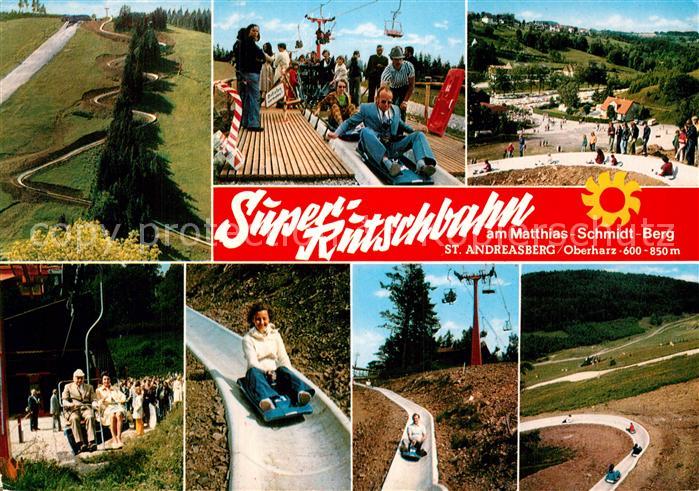 Andreasberg Harz St Super Rutschbahn Sessellift Rodelbahn