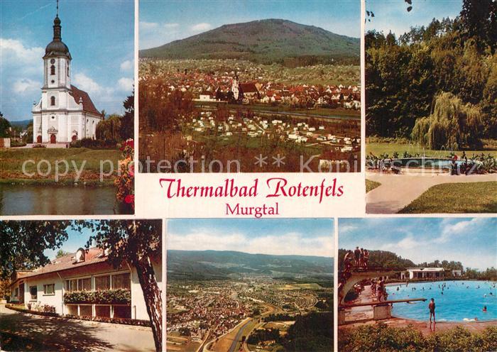 Rotenfels Kirche Schwimmbad Panorama