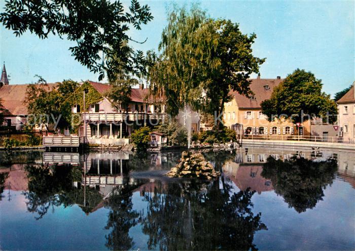 Pleystein Partie am Weiher