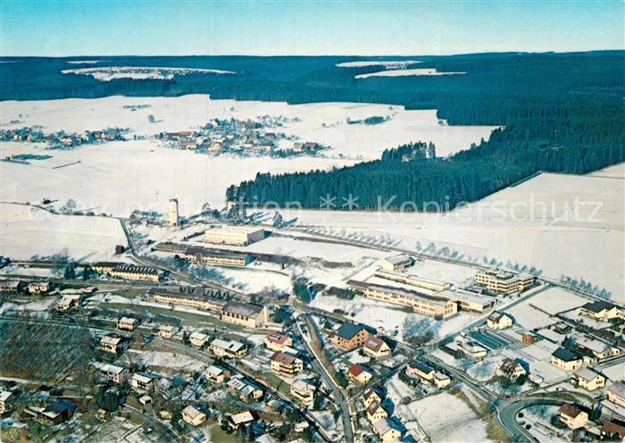 Altensteig Schwarzwald Fliegeraufnahme Jugenddorf Christophorusschule Winter