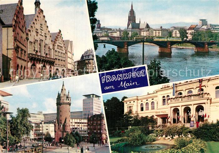 Frankfurt Main Roemer Hauptwache Zoo