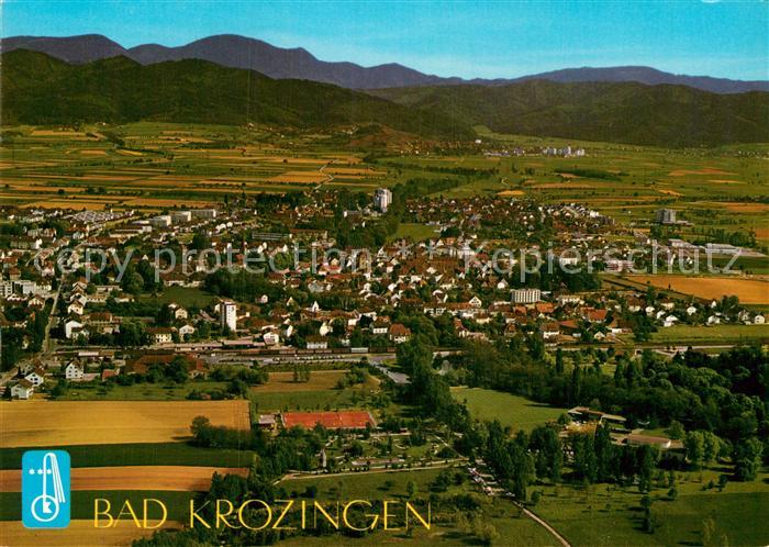 Krozingen Bad Fliegeraufnahme Panorama