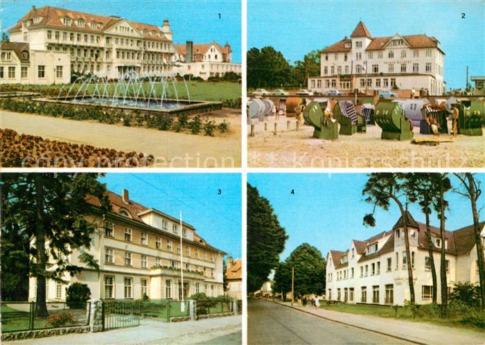 Kuehlungsborn Ostseebad FDGB Erholungsheim