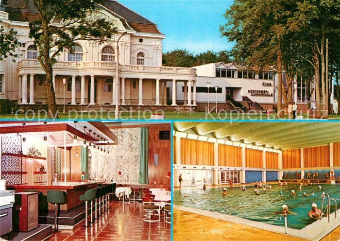 Kuehlungsborn Ostseebad Meerwasserschwimmhalle FDGB