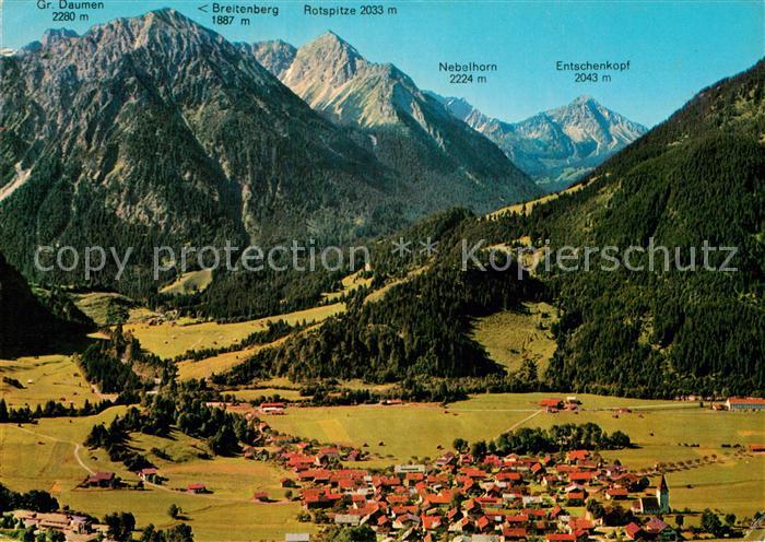 Bad Oberdorf Fliegeraufnahme Jochstrasse