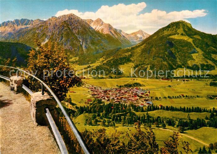 Bad Oberdorf Jochkanzel Kleiner Daumen Pfannenhoelzer Nebelhorn Entschenkopf