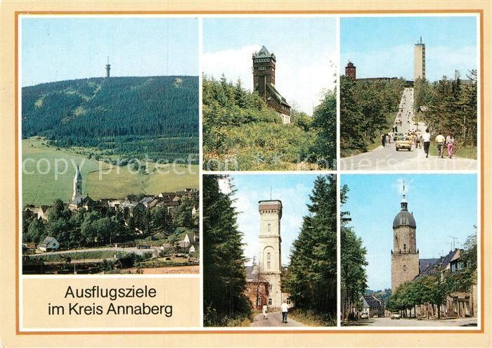 Annaberg-Buchholz Erzgebirge Oberwiesenthal Fichtelbergfahrt