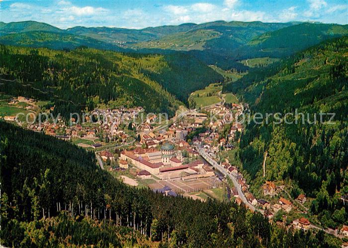 Blasien St Panorama Fliegeraufnahme