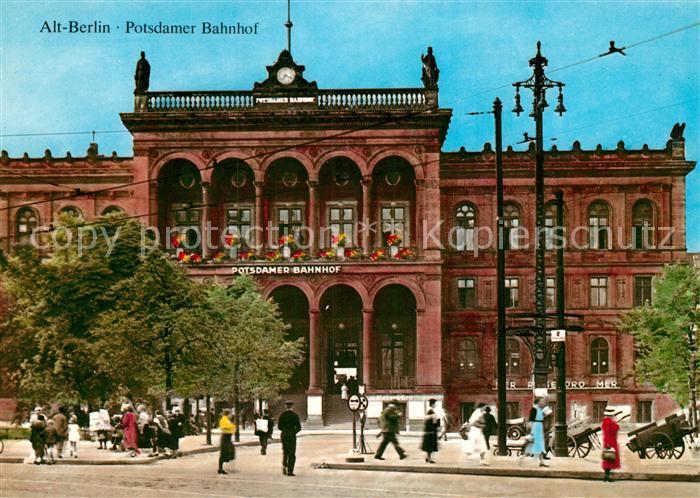 Alt Berlin Potsdamer Bahnhof