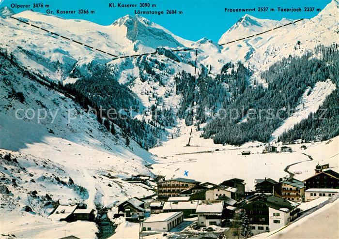 Hintertux Zillertal Wintersportplatz