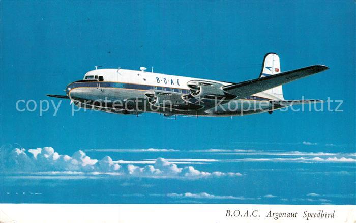 Flugzeuge Zivil B.O.A.C. Argonaut Speedbird