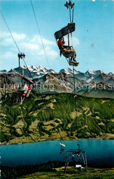 Sessellift Beatenberg Niederhorn Blümlisalp Dolden