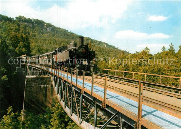 Lokomotive Wutachbruecke