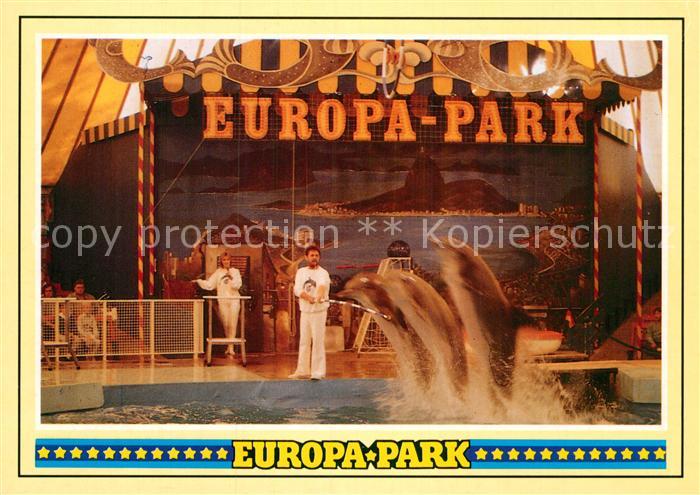 Vergnuegungspark Europa-Park Florida Delphin-Show Rust Baden