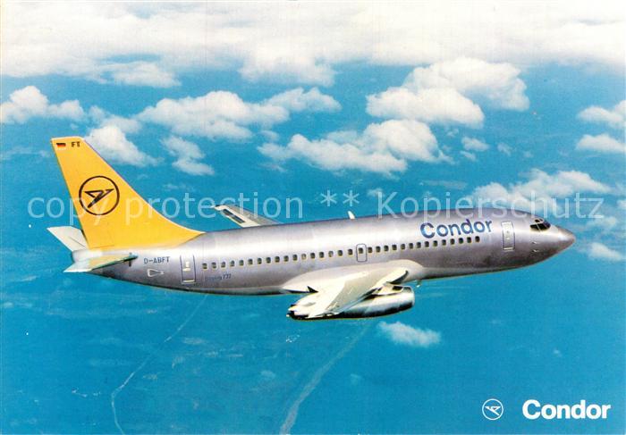 Flugzeuge Zivil Condor Europa-Jet Boeing 737-230