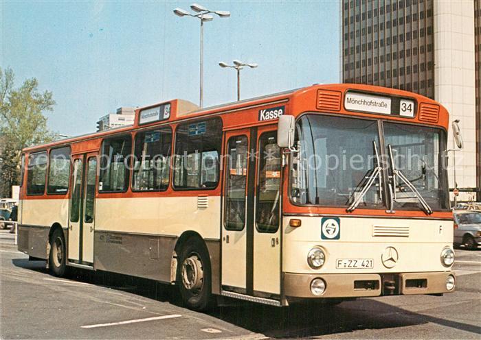 Autobus Omnibus VoeV-Standardlinienbus Typ Mercedes-Benz O 305 Frankfurt am Main