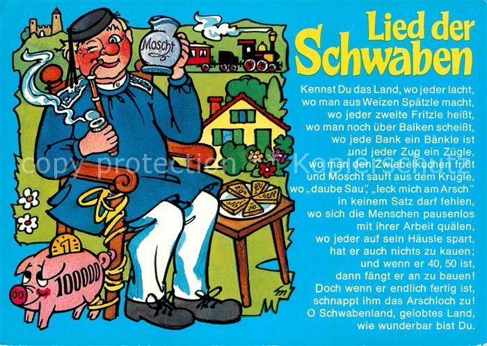 Liederkarte Lied der Schwaben