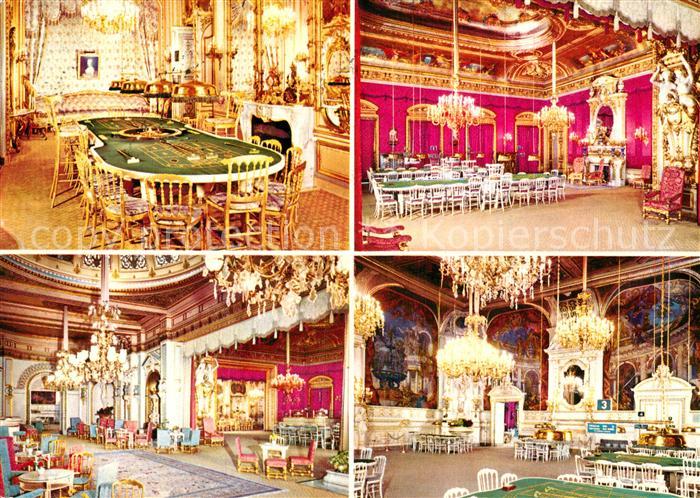 Casino Spielbank Baden-Baden Saal Pompadour Roter Saal Gruener Saal