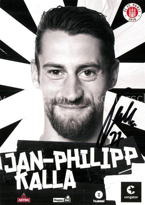 Fussball FC St. Pauli Jan-Philipp Kalla Autogramm