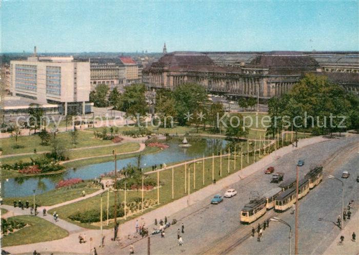 Strassenbahn Leipzig Hauptbahnhof Hotel Stadt Leipzi