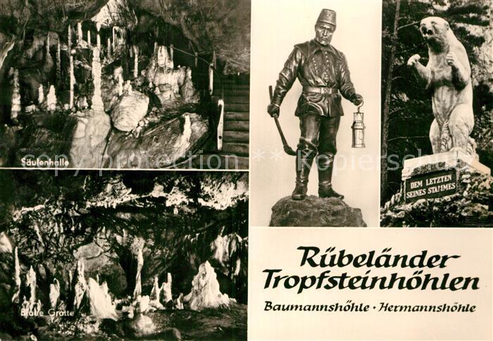 Hoehlen Caves Grottes Rübeland Tropfsteinhöhle Baumannshöhle