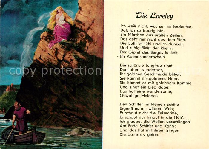 Loreley Lorelei Gedicht