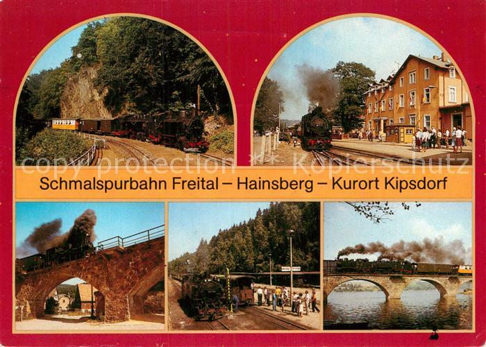Lokomotive Schmalspurbahn Freital Hainsberg Kipsdorf