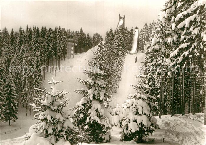 Ski-Flugschanze Erzgebirgsschanze Jugendschanzen Johanngeorgenstadt