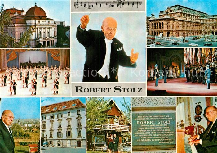 Komponist Robert Stolz Opernhaus Graz Wiener Eisrevue