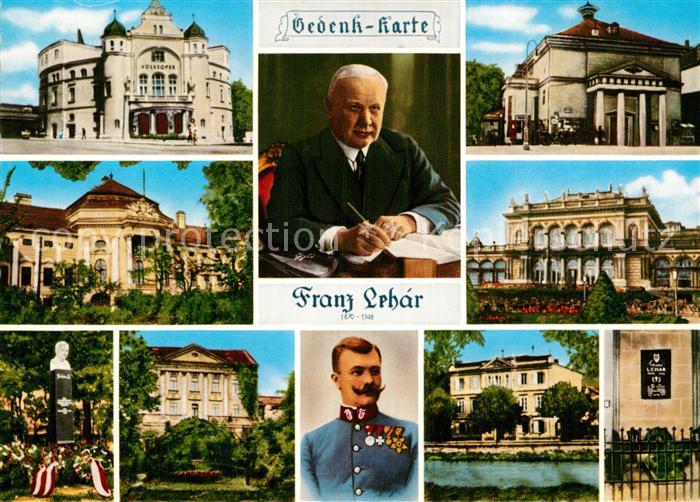 Komponist Franz Lehar Volksoper Wien Theater Bad Ischl Konzert-Cafe
