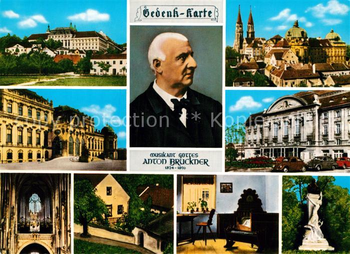 Komponist Anton Brueckner Schloss Belvedere Wien Konzerthaus Ansfelden