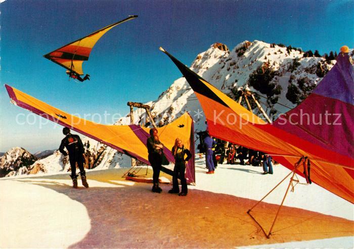 Drachenflug Drachenflieger Tegelberg Branderschrofe