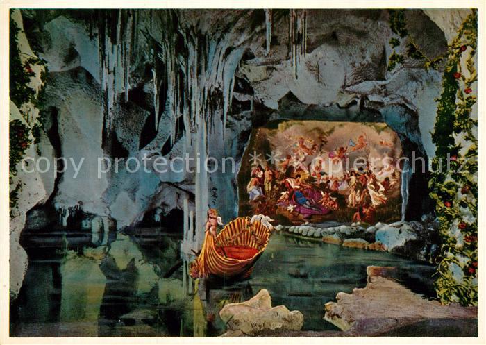 Hoehlen Caves Grottes Feengrotte Schloss Linderhof