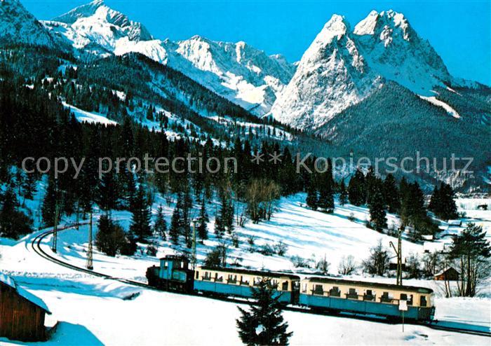 Zahnradbahn Zugspitze Garmisch-Partenkirchen Hoellental Hammersbach