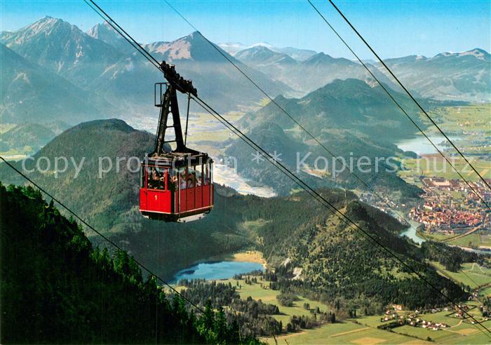 Seilbahn Tegelberg Schwangau Fuessen Brentenjoch Aggenstein Breitenberg