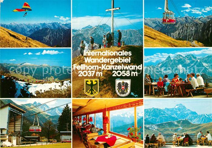 Seilbahn Wandern Drachenfliegen Fellhorn Kanzelwand Oberstdorf