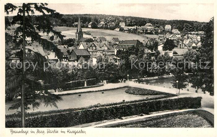 Braunlage Partie im Kurgarten