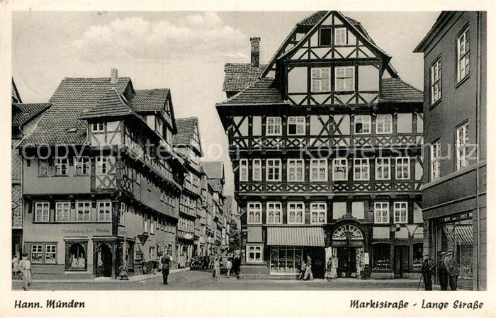 Hann. Muenden Marktstrasse Lange Strasse