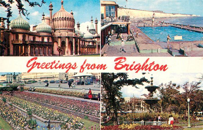 Brighton East Sussex Beaches Lawns Swimmingpools Boating Lakes