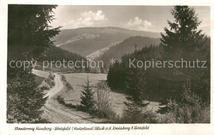 Boedefeld mit Kreuzberg