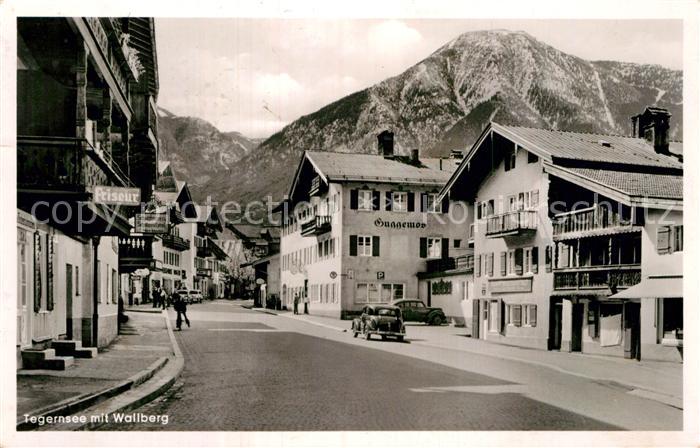 Tegernsee mit Wallberg