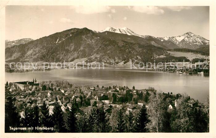 Tegernsee mit Hirschberg