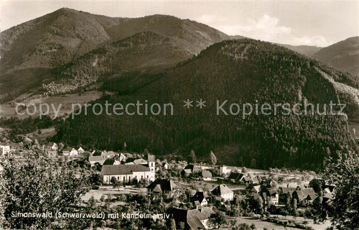 Simonswald mit Kandelmassiv