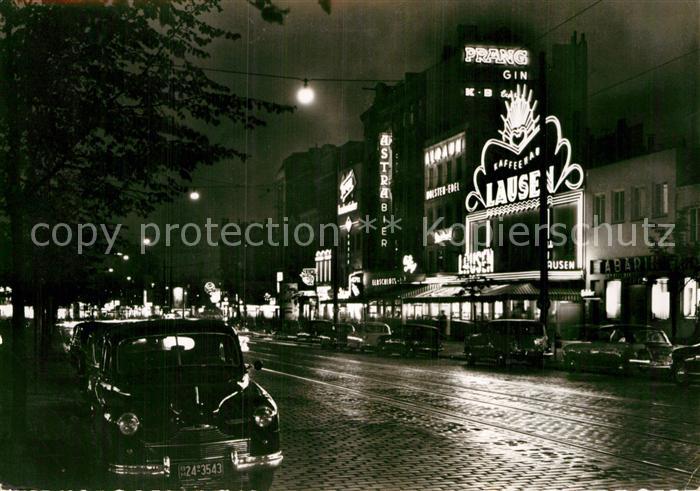 Hamburg St Pauli Reeperbahn