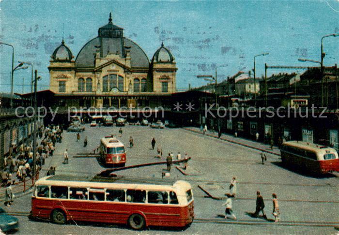 Plzen Pilsen Budova nadrazi