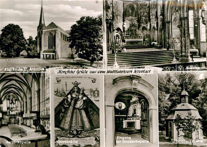 Kevelaer Pfarrkirche St Antonius Basilika Kerzenkapelle Gnadenbild Gnadenkapelle