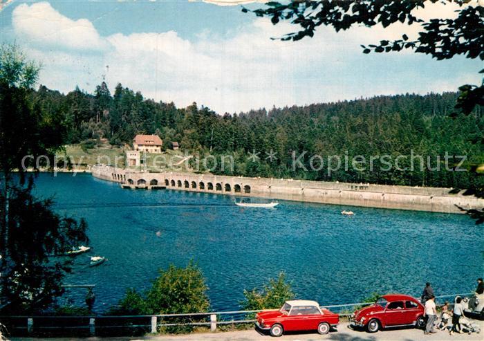 Schwarzenbachtalsperre Staumauer