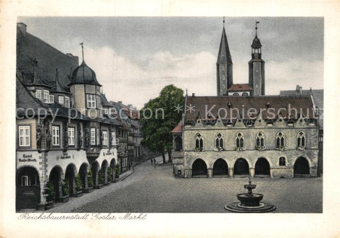 Goslar Markt Kirchtuerme